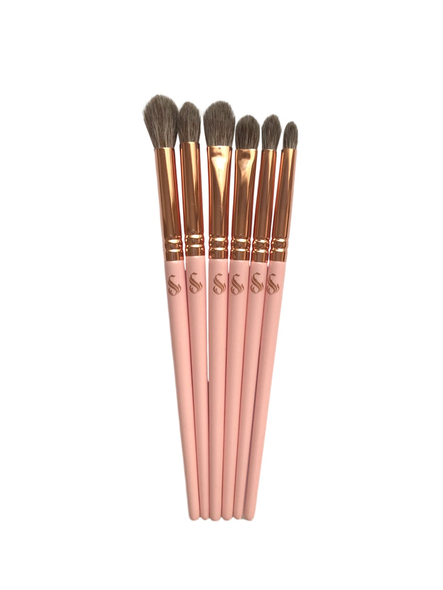 Shoushoulang Whipped Cream Series 6PCs Eyeshadow Brush Set