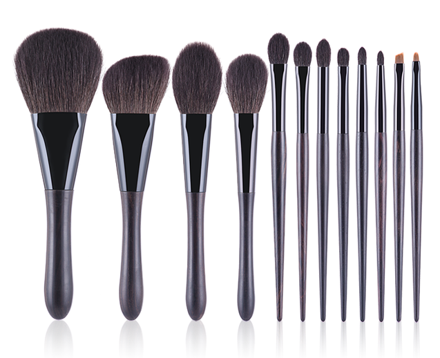 Shoushoulang The Black Charcoal Brush Set 12pcs